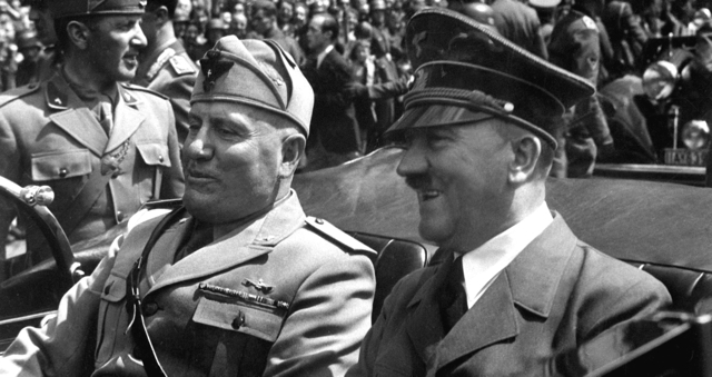 photo: Hitler and Mussolini, June 1940