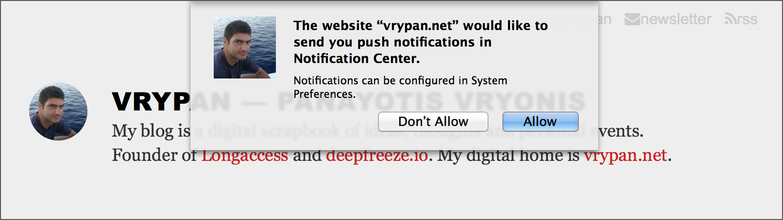 vrypan.net notifications