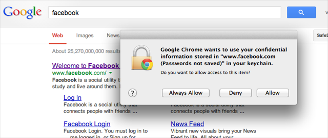 How to See Facebook Password in Google Chrome