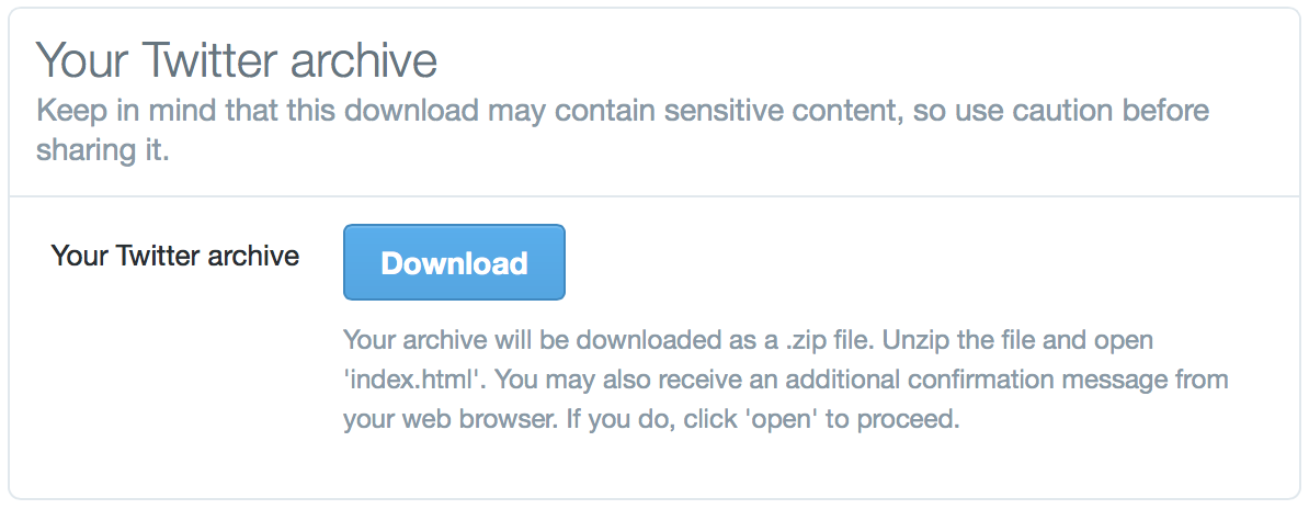 Save the Tweets: How to Download Your Twitter Archive